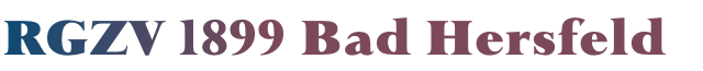 RGZV 1899 Bad Hersfeld 
